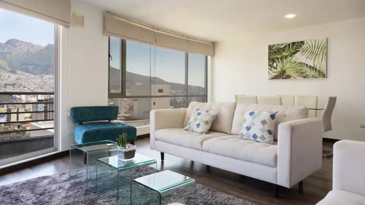 La Paz Apartment | Apartment with panoramic view of the Pichincha volcano 1004