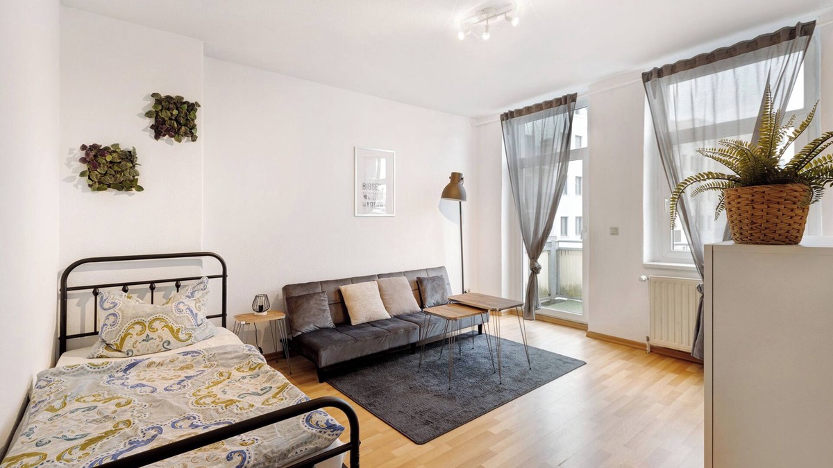 Handelshafen Apartment | Apartment "Wohnen am Wissenschaftshafen" with Balcony & Wi-Fi