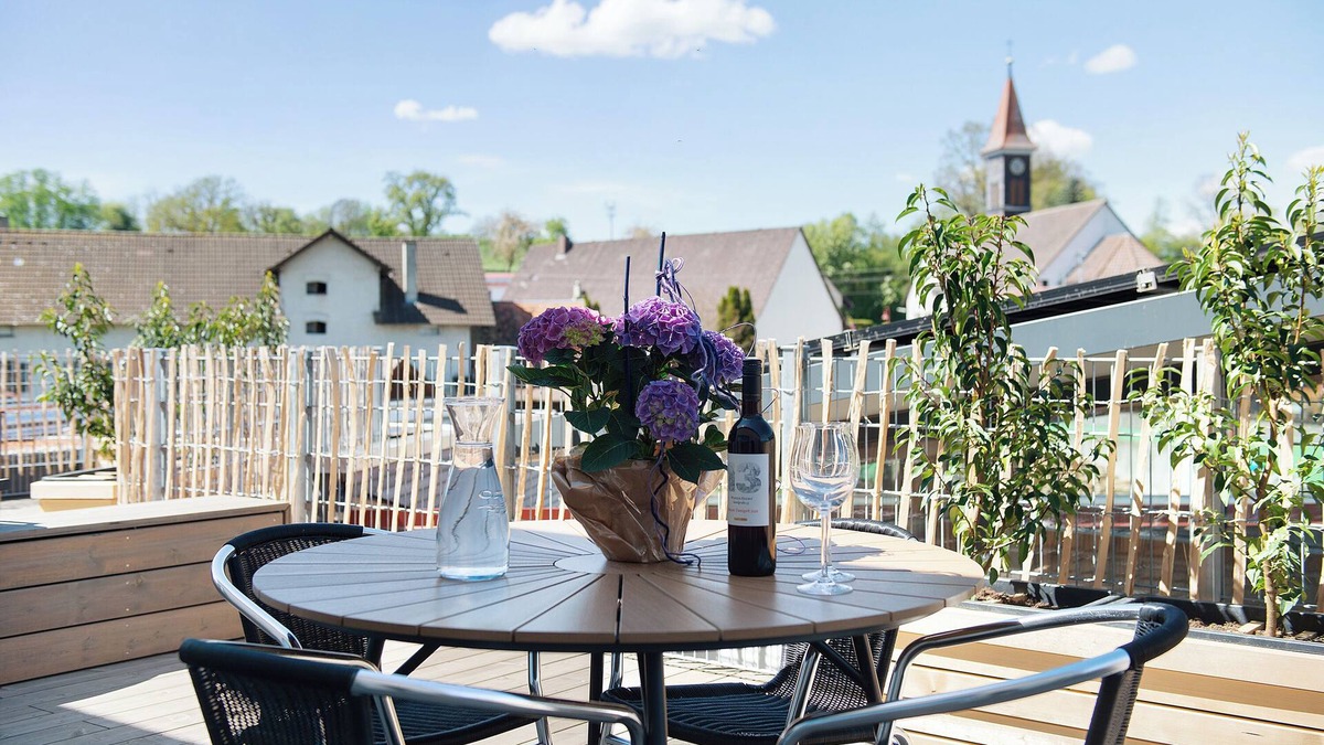 Otterswang Apartment | Apartment 'Wohnung Buche' with Shared Terrace, Balcony and Wi-Fi