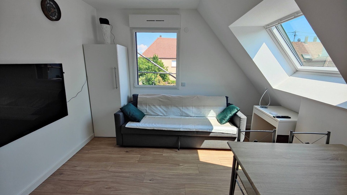 Fegersheim Apartment | Appart 48 m², Strasbourg Centre à 15 min de Train