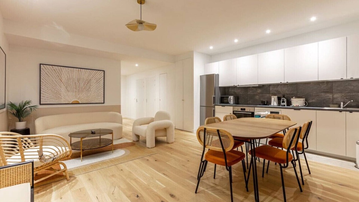 19th Arrondissement Apartment | Appart 6pers#3 Bedrooms#2 Bathrooms#paris 19