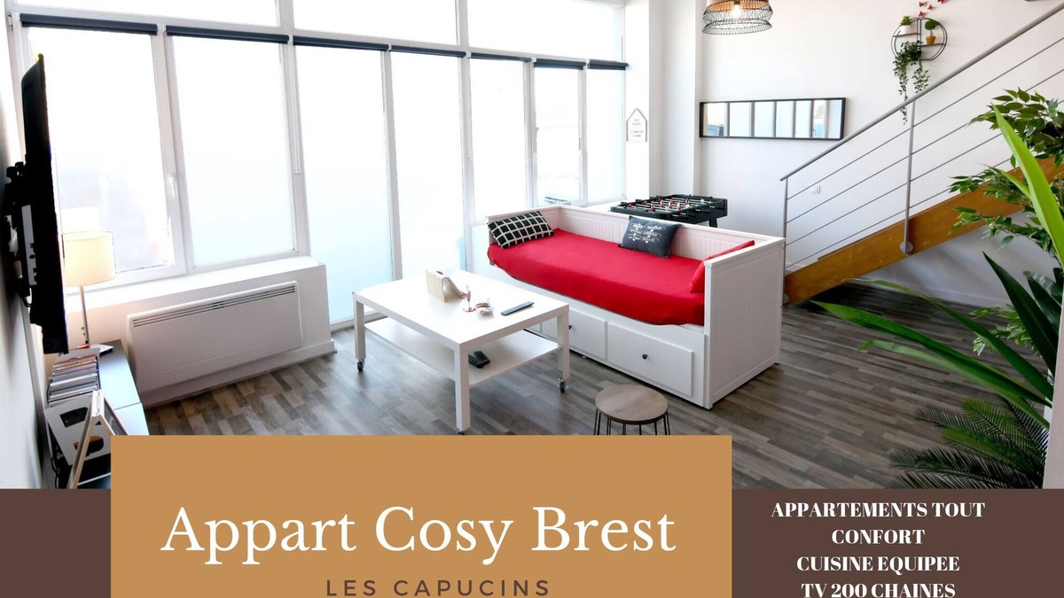 Downtown Apartment | Appart Cosy Brest Les Capucins