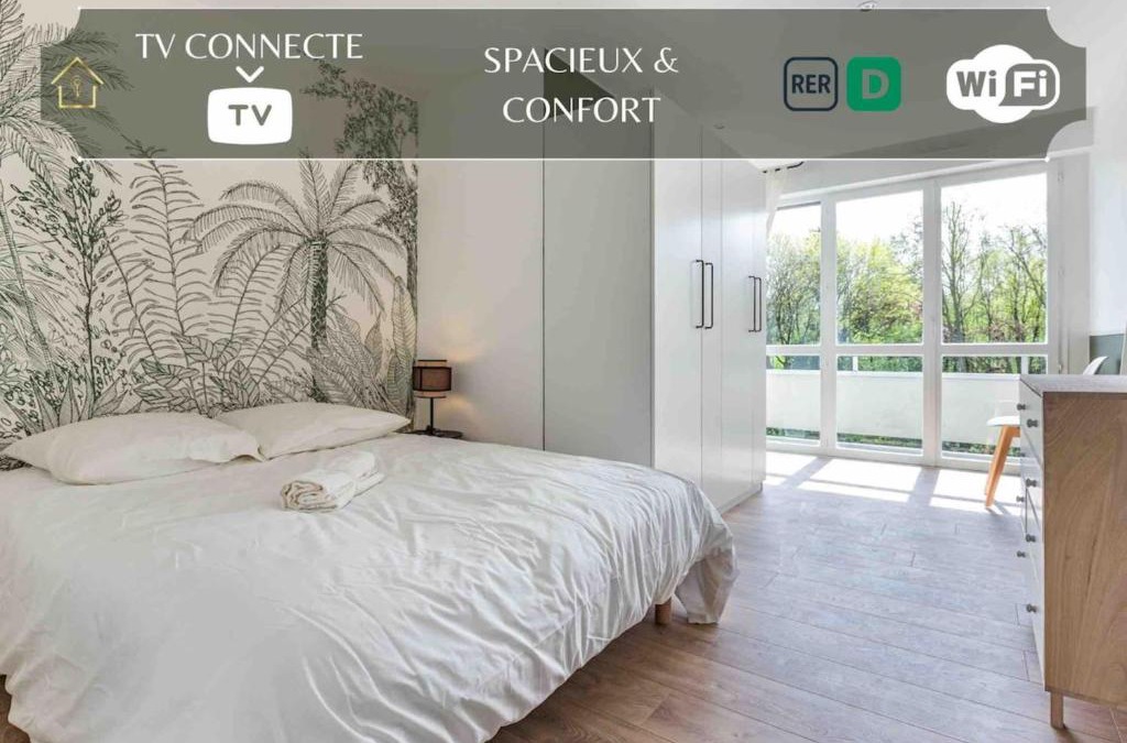 Aguado Apartment | Appart'Hôtel Flowery Green - 5 Chambres - Evry