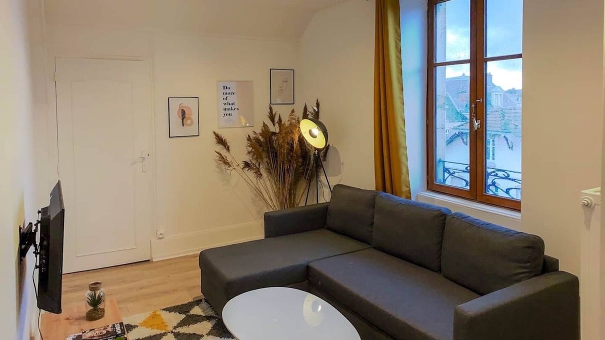 Belfort Apartment | Appart'Hôtel Le Strasbourg - RENOVATED, CALME AND NETFLIX