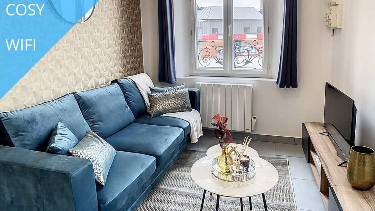 Romilly-sur-Seine Apartment | APPART HYPER CENTRE TOUT CONFORT WIFI 4 PERS