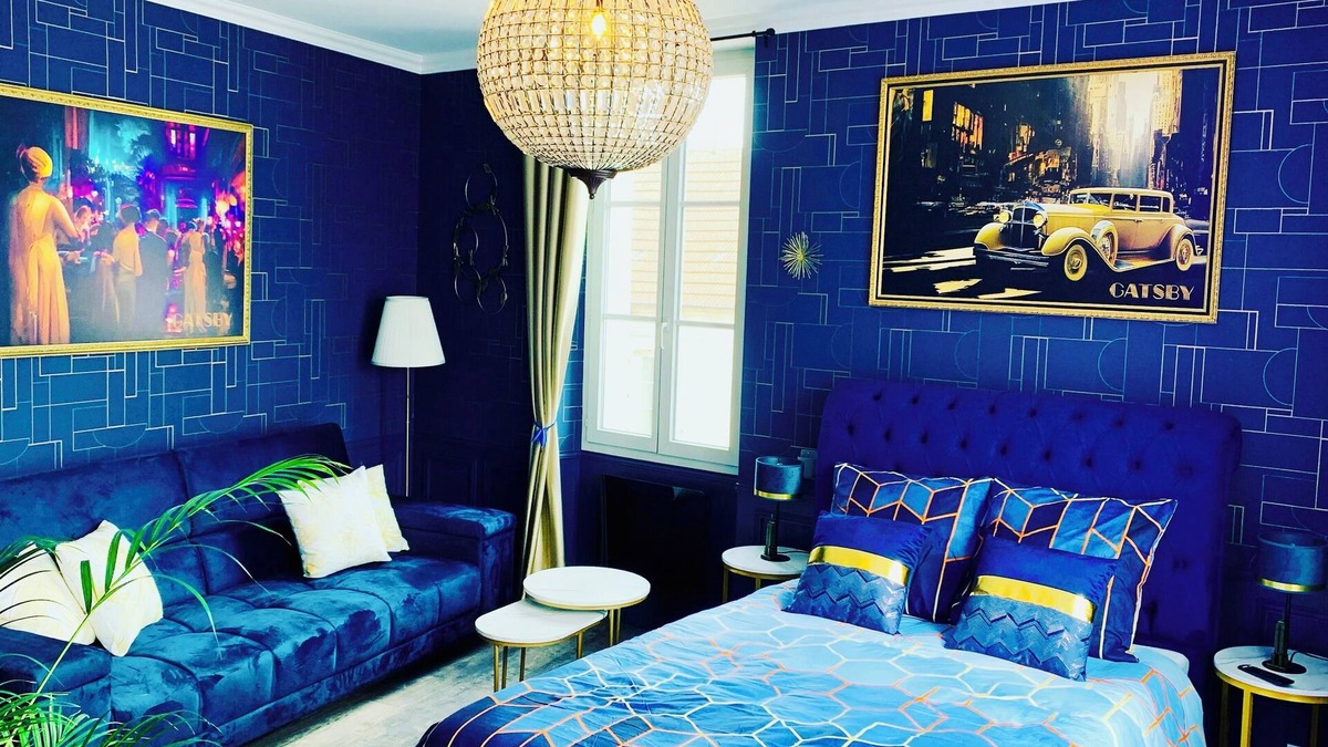 Dole Apartment | Appart Le Gatsby Coeur Centre Ville - Wi-fi- Sauna
