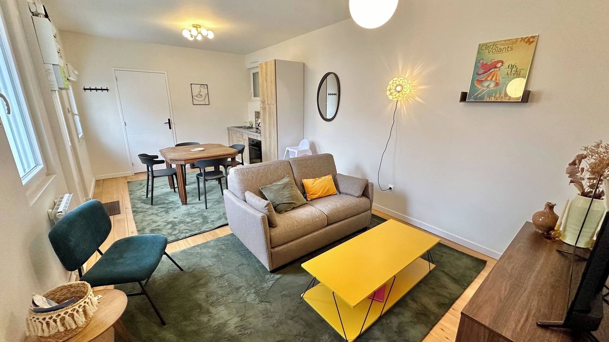 Berck-sur-Mer Apartment | Appartement Élégant Pour 2 à 4 Personnes à Berck-plage - Wifi
