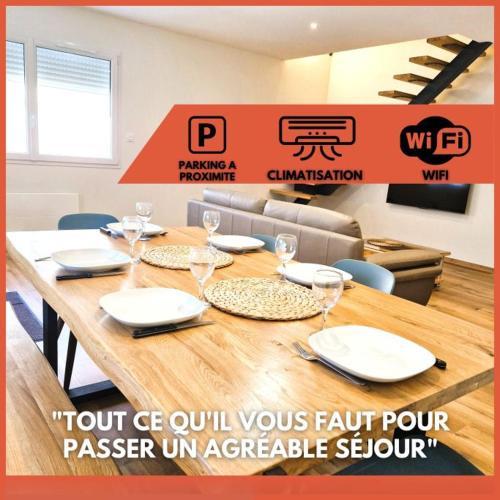 Montceau-les-Mines Apartment | Appartement 3 chambres