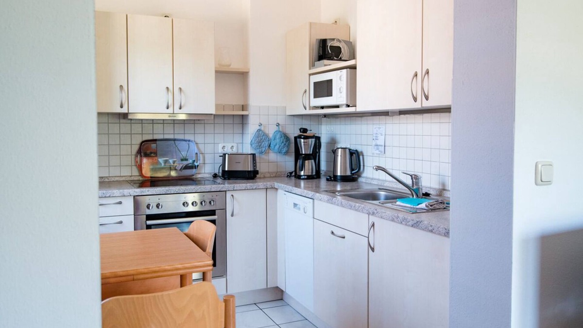 Merkendorf Apartment | Appartement (52qm) für 4 Personen mit Balkon