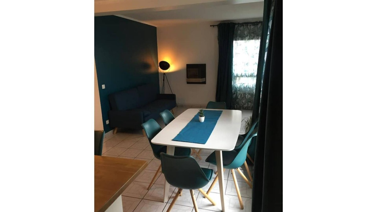 Quartier Centre Ville Apartment | Appartement Accueillant à une Demi-heure de Paris