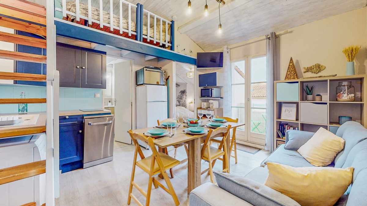 La Remigeasse Apartment | Appartement Aloha Ohana 4/6 Personnes à 400m de la Plage à Dolus D'oléron