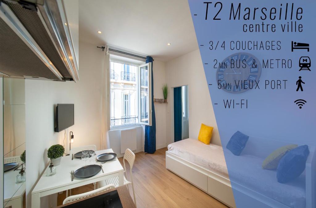 Palais de justice Apartment | Appartement au cœur de Marseille Vieux Port