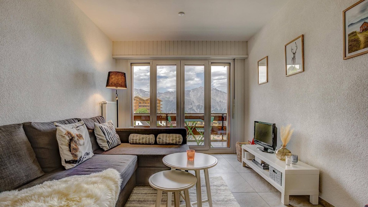 La Tzoumaz Apartment | Appartement Bellevue 211 - La Tzoumaz, 4 Vallees
