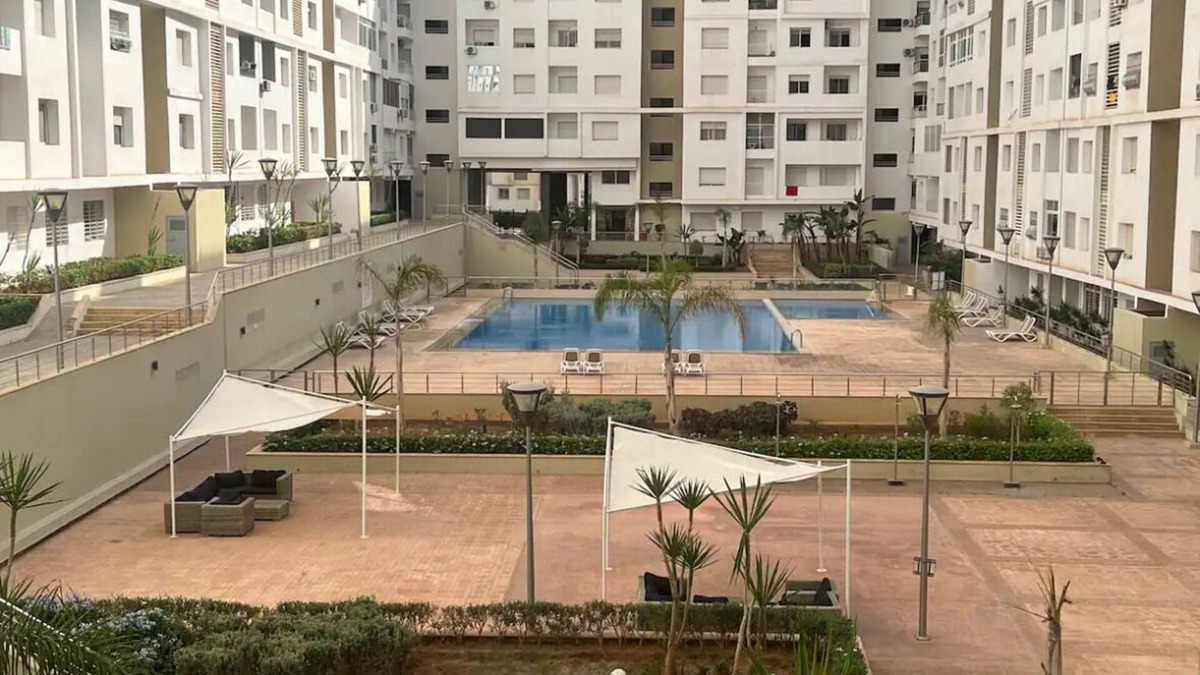 Les Amicales Apartment | Appartement Chic et Confortable Sécurisé Avec Piscine