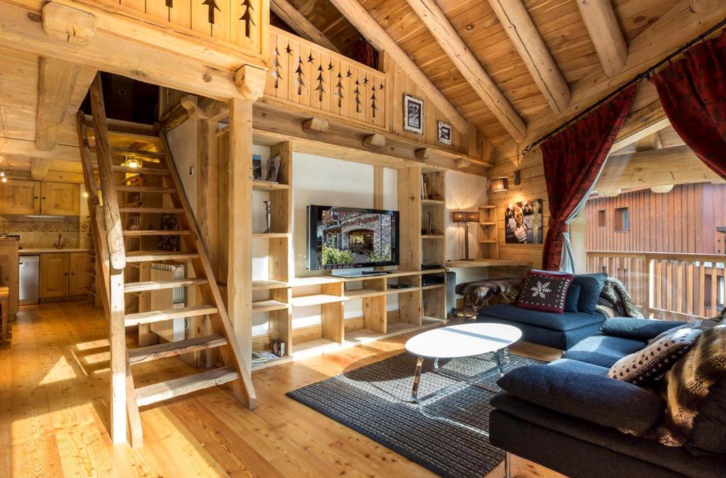 Le Cret Apartment | Appartement de Charme avec Cheminée et Grande Mezzanine à Val-d'Isère - FR-1-694-189