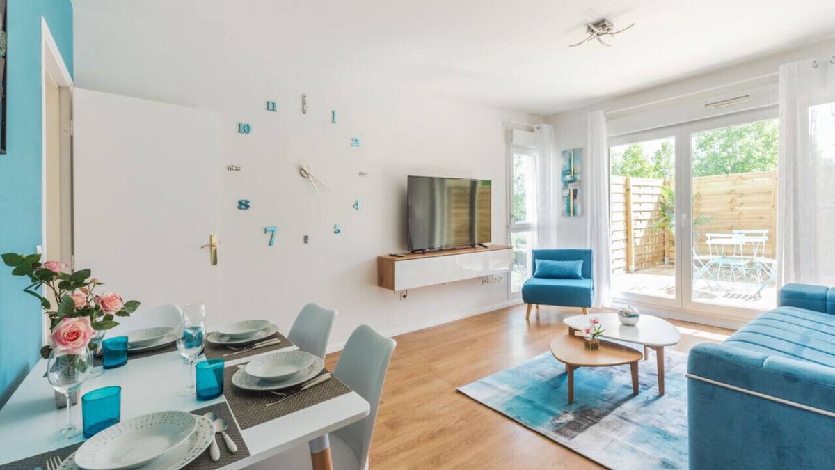 Montevrain Apartment | Appartement des Rêves Bleus - Welkeys