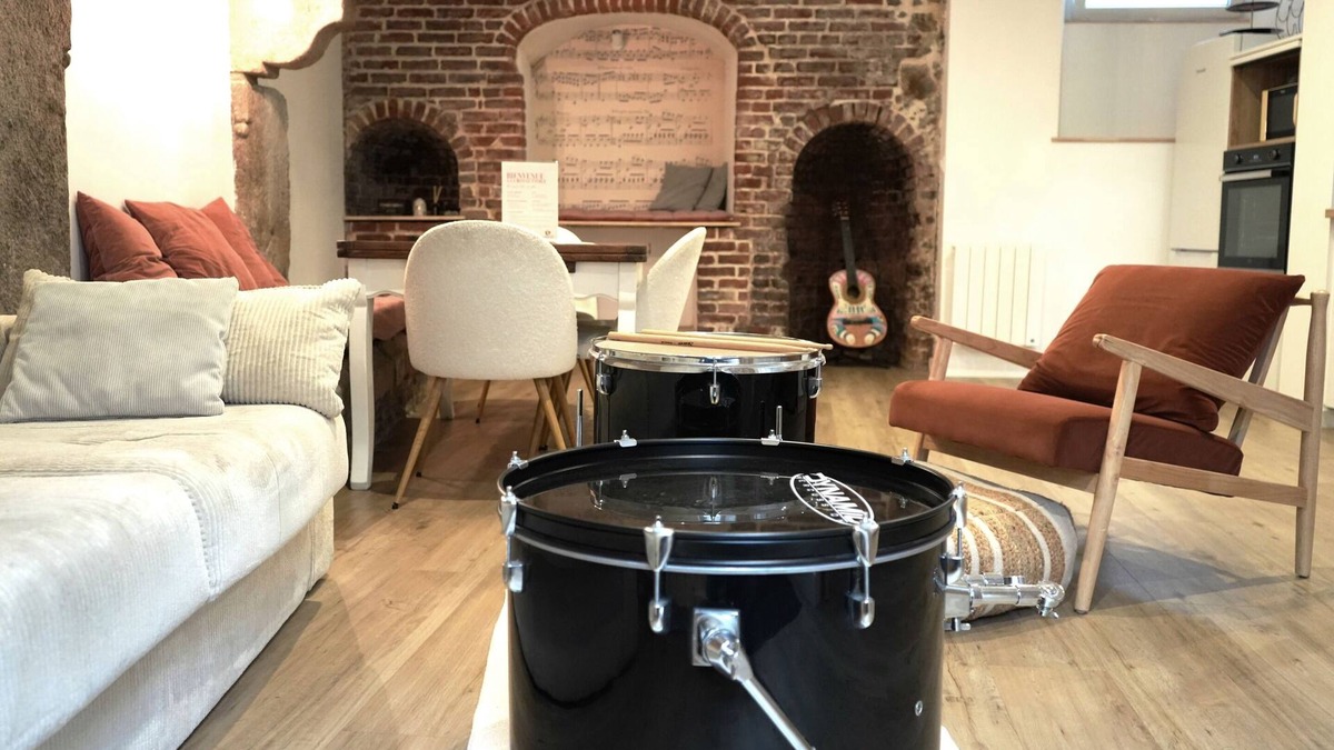 Chatelaudren Apartment | Appartement duplex musique