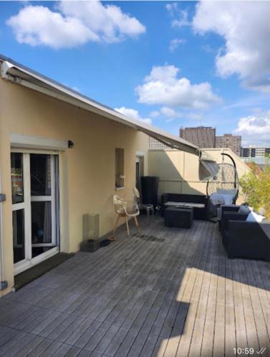 Poincare Apartment | Appartement en attique Strasbourg ville proche gare Halles