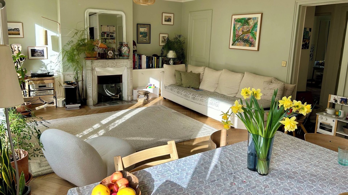 Amerique Apartment | Appartement Familial 4 Chambres au Calme Avec Jardin Près des Buttes Chaumont