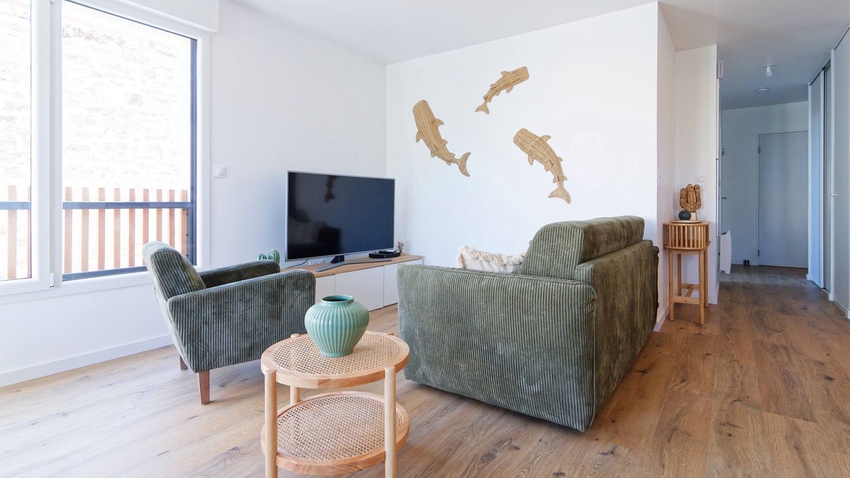Barneville-Carteret Apartment | Appartement Aloha - Proche du Port de Carteret