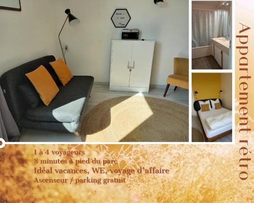 Chasseneuil-du-Poitou Apartment | Appartement rétro au pied de Futuroscope
