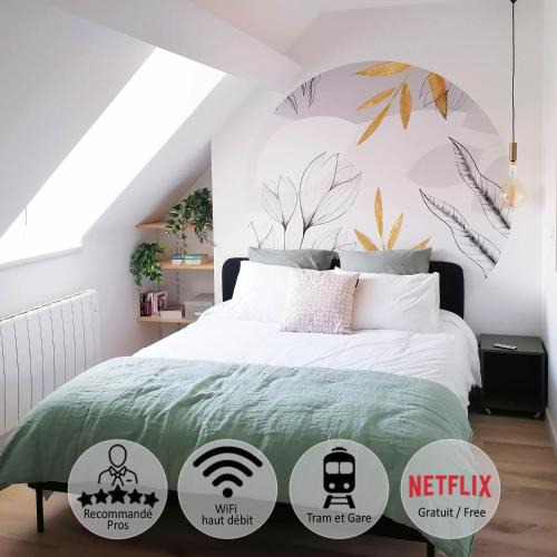 Secteur 1 Apartment | Appartement Hagaki vue panoramique proche gare Netflix