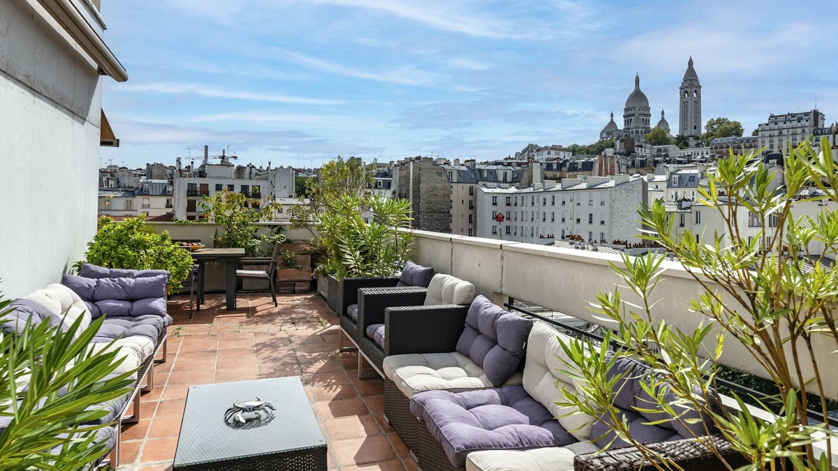 Quartier de la Goutte-d'Or Apartment | Appartement Luxe/rooftop - Montmartre