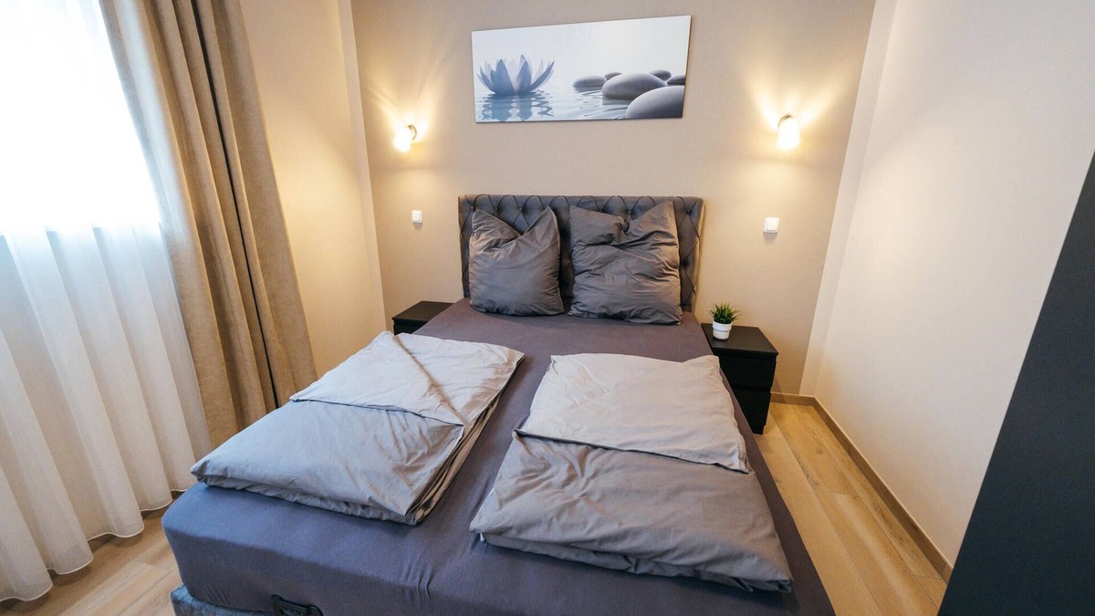 Erlenbach am Main Apartment | Appartement mit Doppelbett