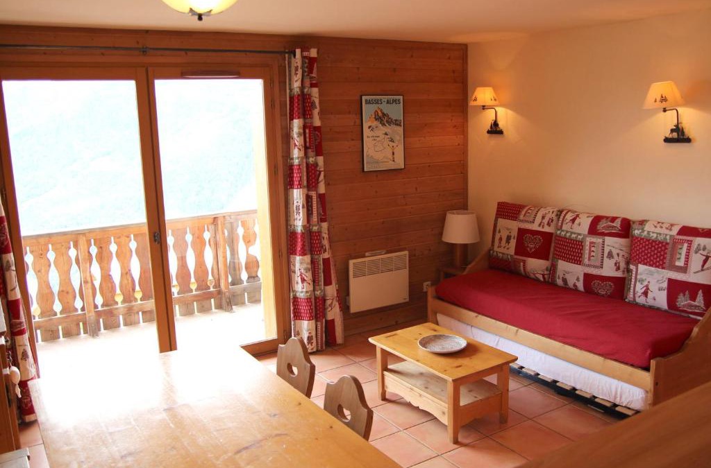 Pra Loup Apartment | Appartement montagne 1 chambre, 6 pers, calme, près télécabine - FR-1-165A-53