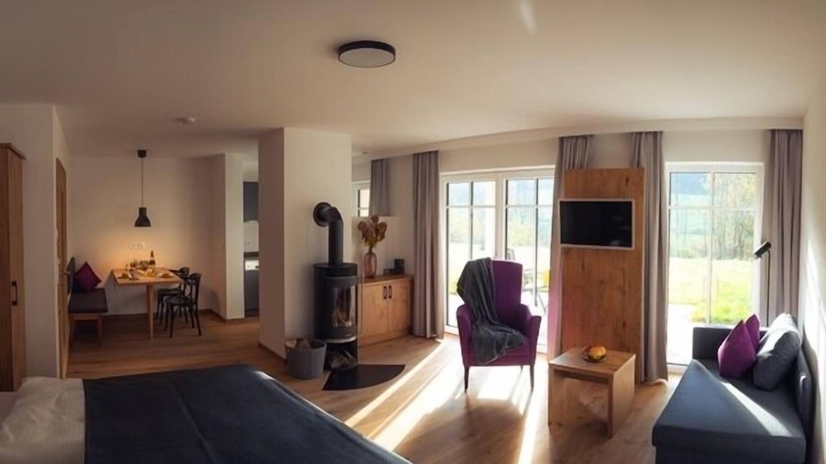 Kiefersfelden Apartment | Appartement Naturgarten bis Max. 3 Pers. 53 - 57 qm
