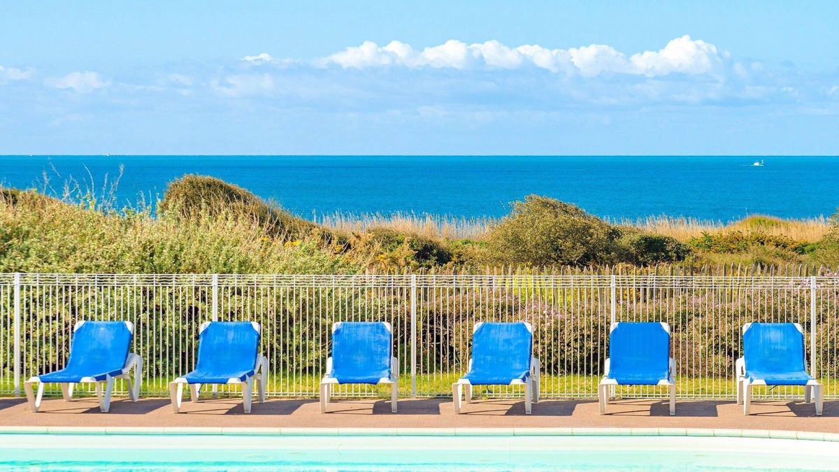 Chateau-d'Olonne Condo | Appartement pour 6 avec Vue Mer | piscine + plage