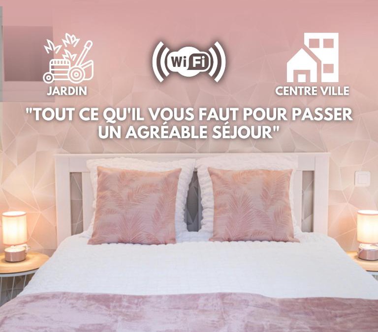 Centre Ville Apartment | Appartement rénové - wifi - jardin - centre de Niort