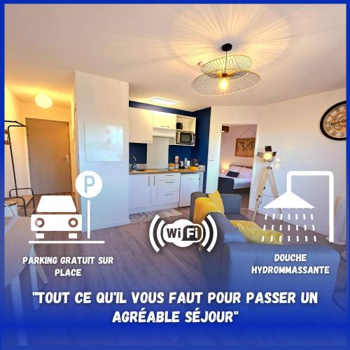 Angouleme Apartment | Appartement Résidentiel avec parking/Proche Centre