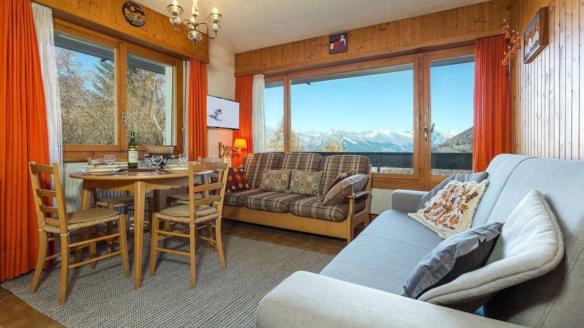 Riddes Apartment | Appartement Richemont 124 - La Tzoumaz, 4 Vallees