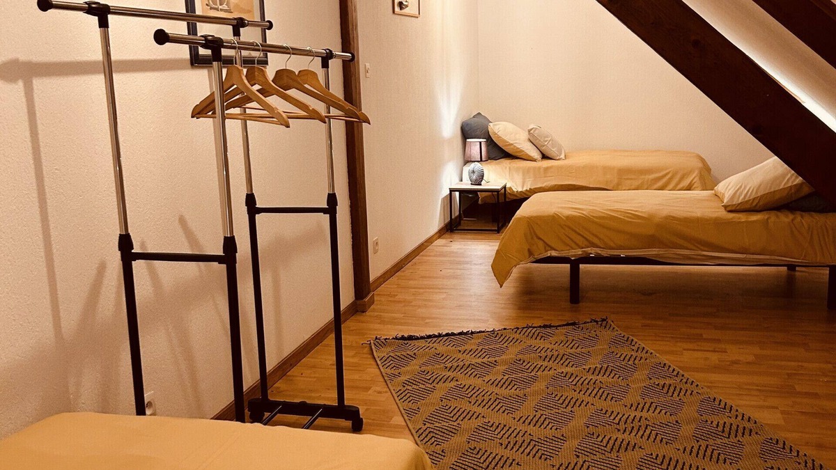 Sarralbe Apartment | Appartement Sarreguemines 2 chambres 1 lit double et 3 lits simples