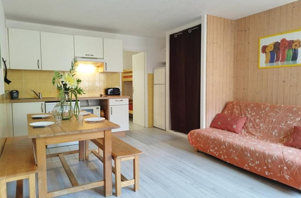 Orcieres-Merlette Apartment | Appartement T2 cabine pour 8 pers, ski aux pieds, bien équipé, proche commerces et sports - FR-1-262-137