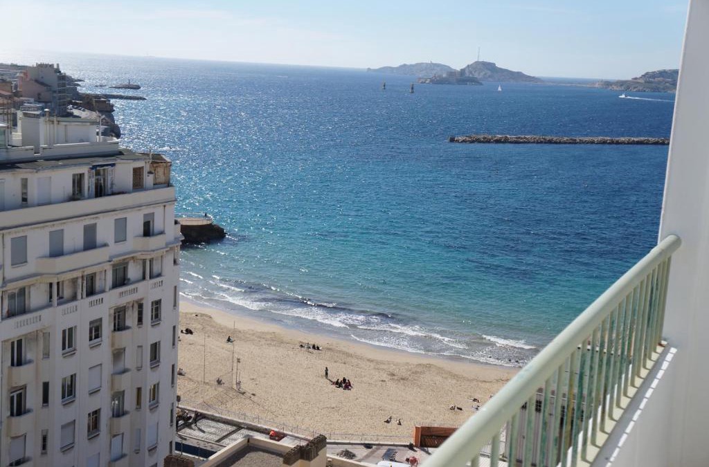 Le Pharo Apartment | Appartement T3 Pharo - Vue panoramique sur Notre Dame et la plage des Catalans