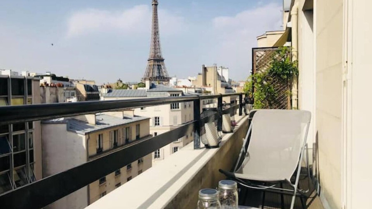7th Arrondissement Apartment | Appartement vue Tour Eiffel Avec Terrasse