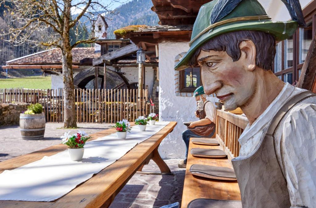 Unterammergau Bed & Breakfast | Appartements Gasthof Schleifmühle Unterammergau