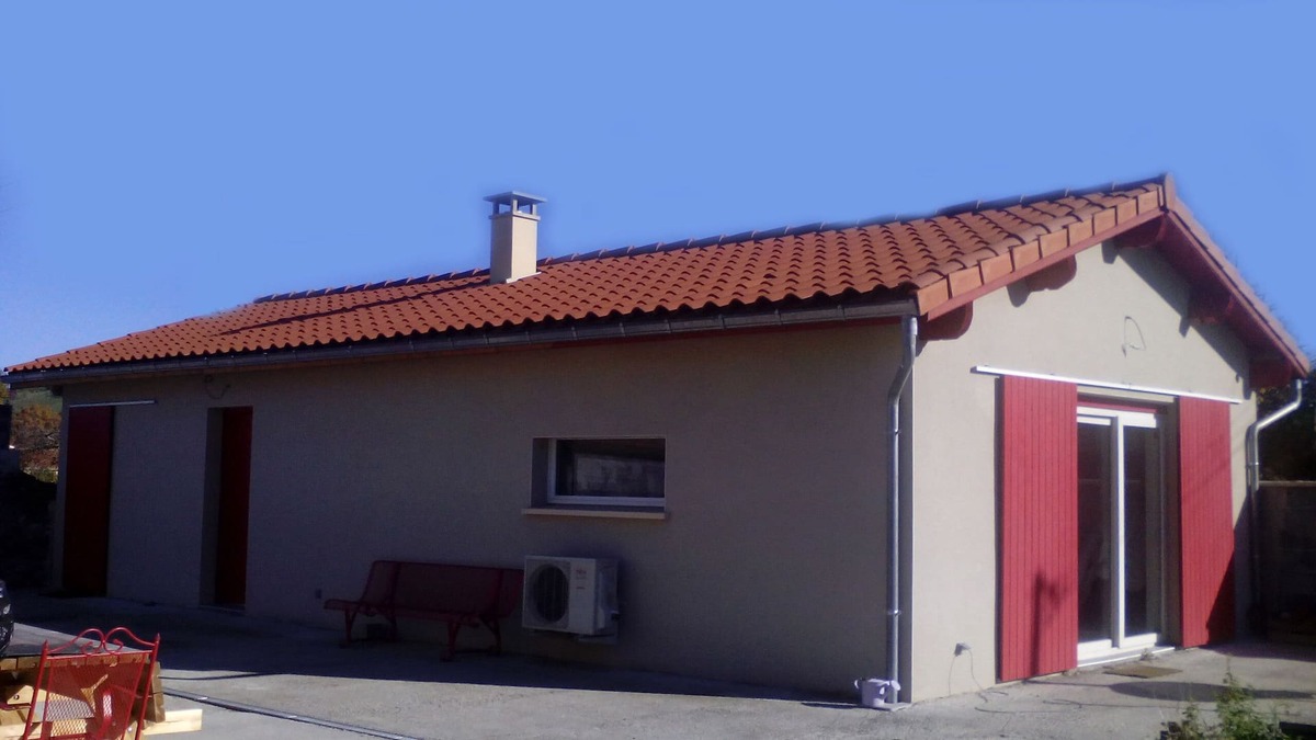 Montrejeau House | APPENDIX - single-storey house 70m² 1 bedroom .terrasse parking ... Montréjeau