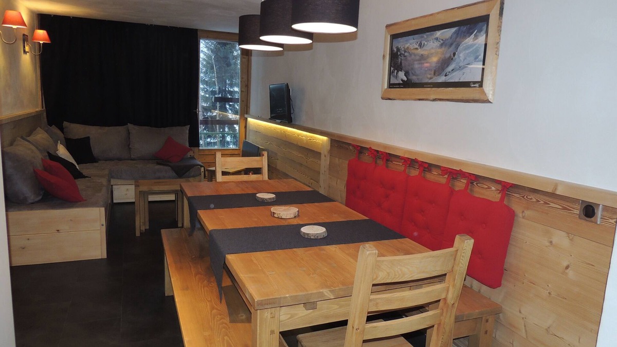 Arc-1800 Apartment | Appt 60 m² 8/10 - skis - Lauzières arc 1800 south