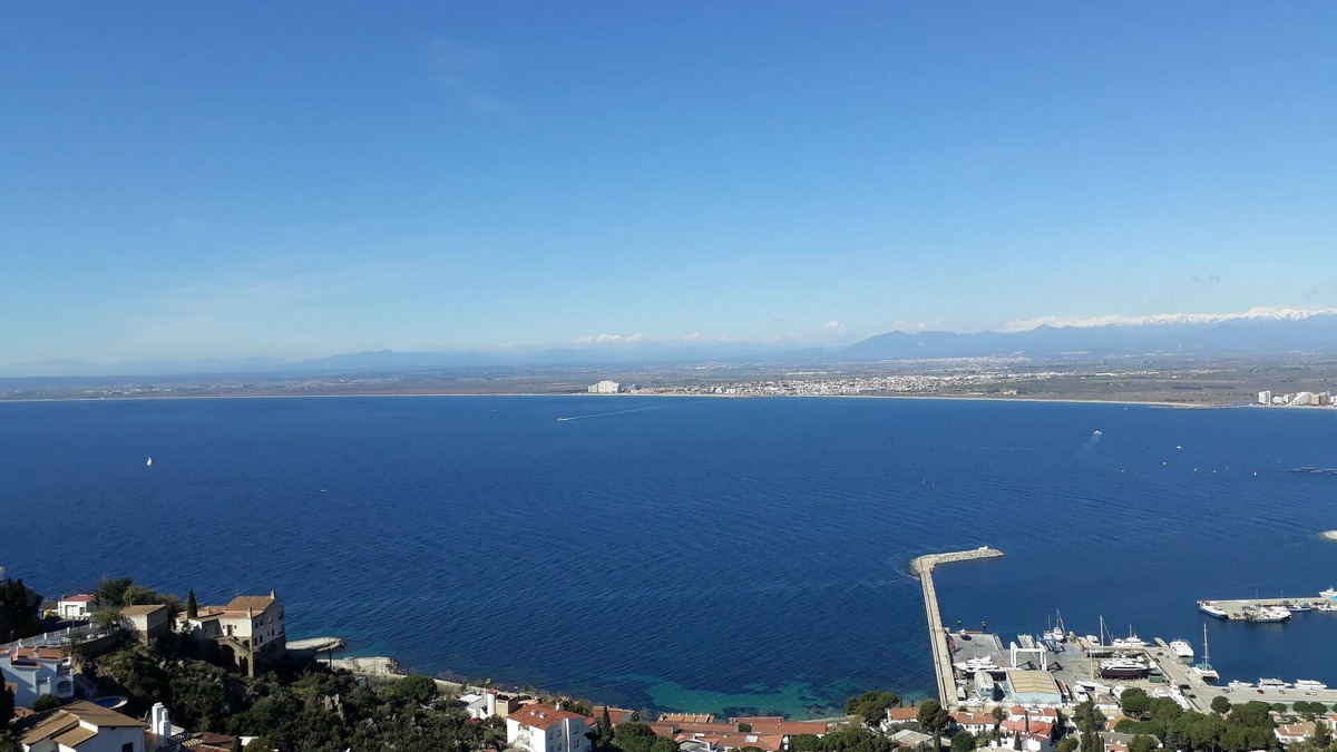 Almadraba-Canyelles House | Appt in villa panoramic sea view 180 °, clim., Swimming pool