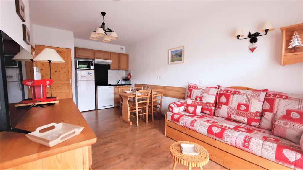Orcieres-Merlette Apartment | Appt T2 Cabine 4-6 personnes au pied des pistes