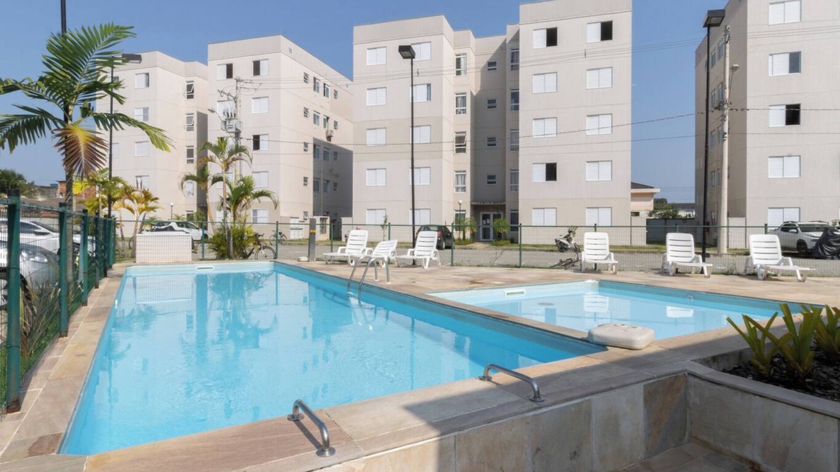 Jardim Mar e Ceu Apartment | Apto c piscina e WiFi na Praia da Enseada -Guarujá