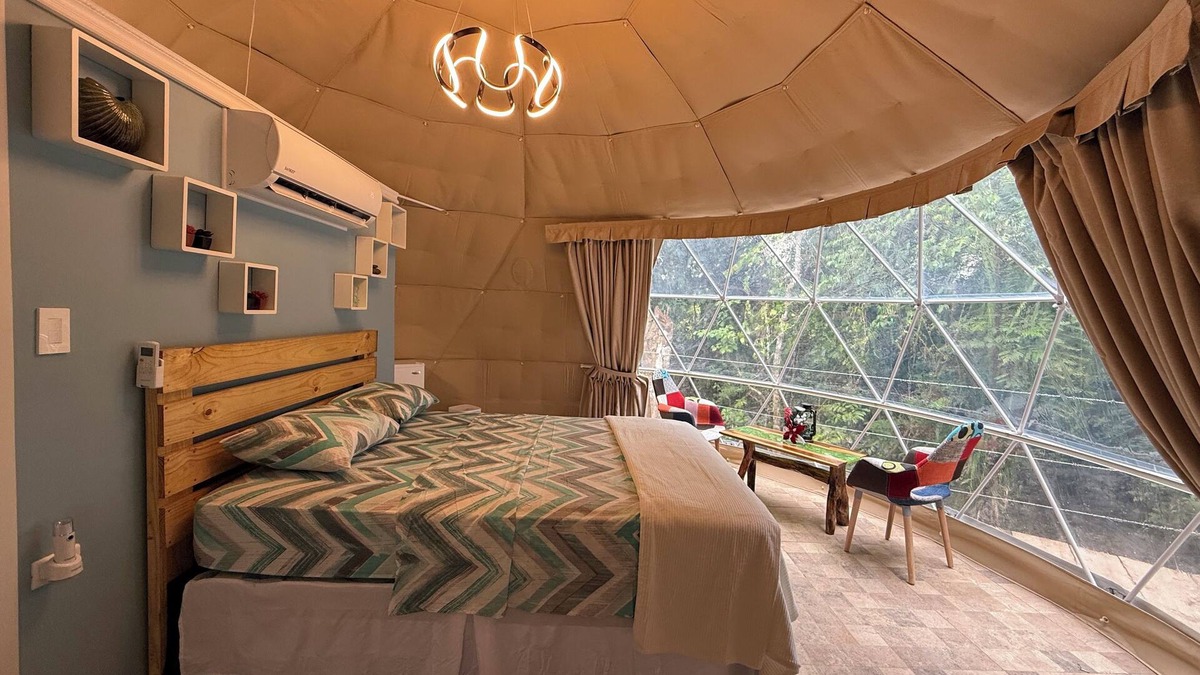 Playa Blanca Hotel | Aqeel Dome Riverfront Retreat: Experience Nature’s Beauty in a Glamorous Jungle