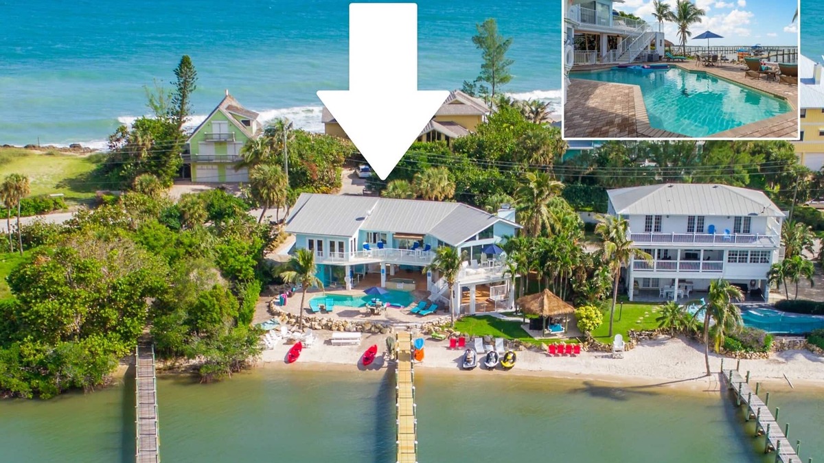 Stuart House | Aquarius North: 7BR/5BA luxury beach house w/heated pool + spa, dock & more!