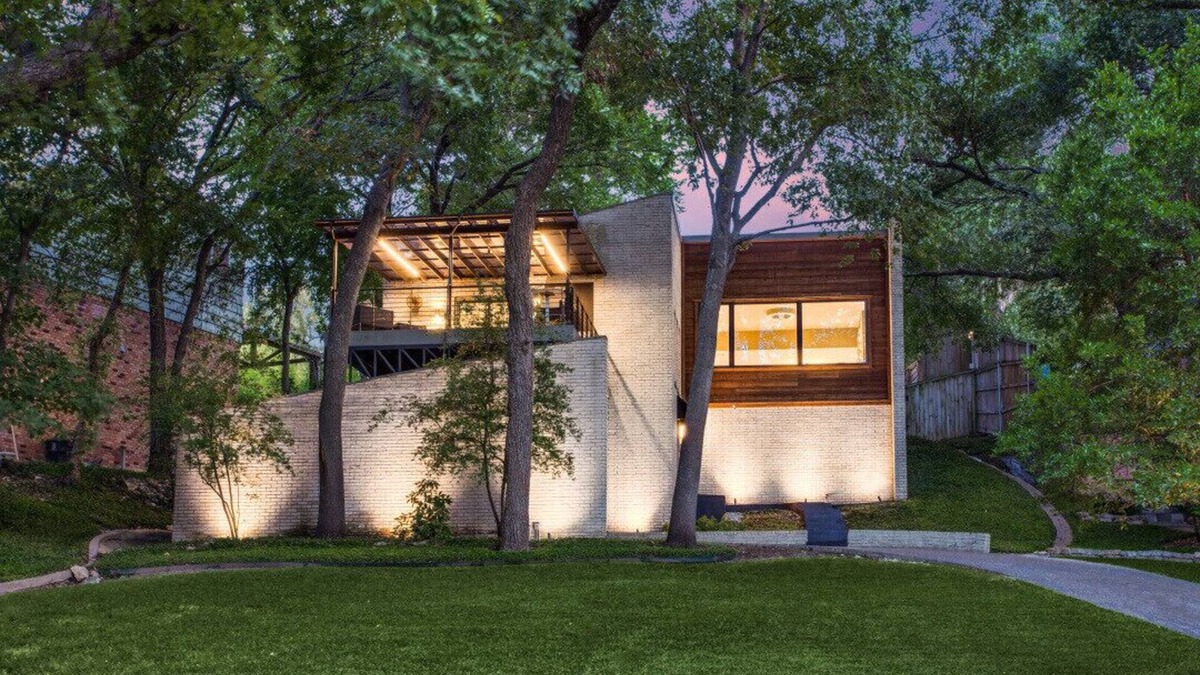 Oak Cliff House | Architectural gem with treetop view & SwimSpa 6min to Bishop Arts, 15 to Downtow