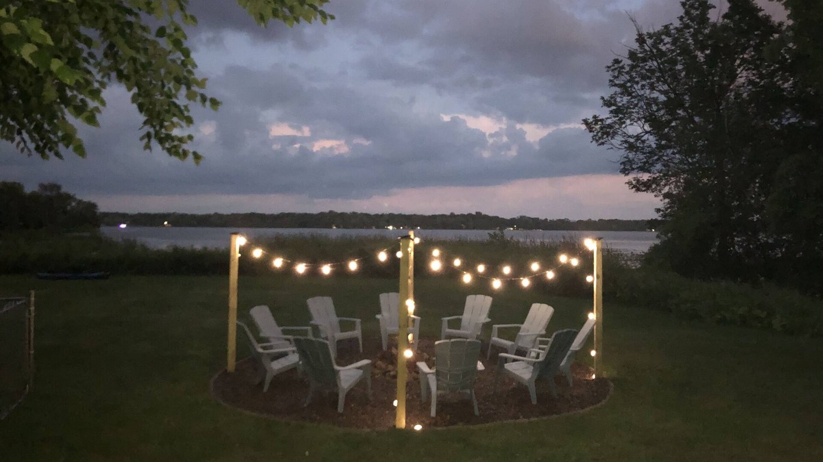 Isanti House | Architectural lake home with a monthly discount