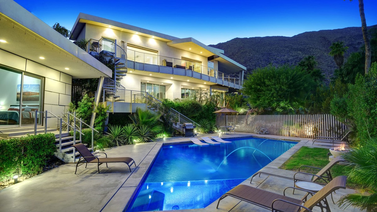 The Mesa House | Architectural Masterpiece With Airliner Views Across The Valley