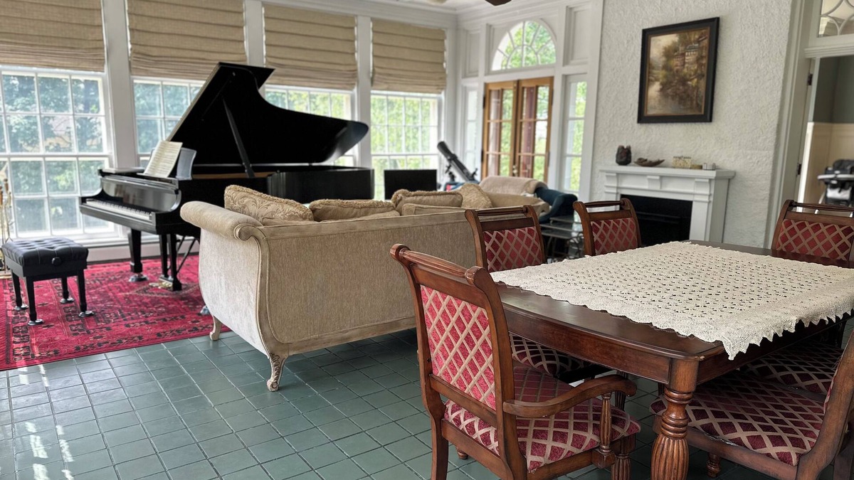 Davenport House | Architecturally Unique & Spacious Tudor in Prospect Park with River Views
